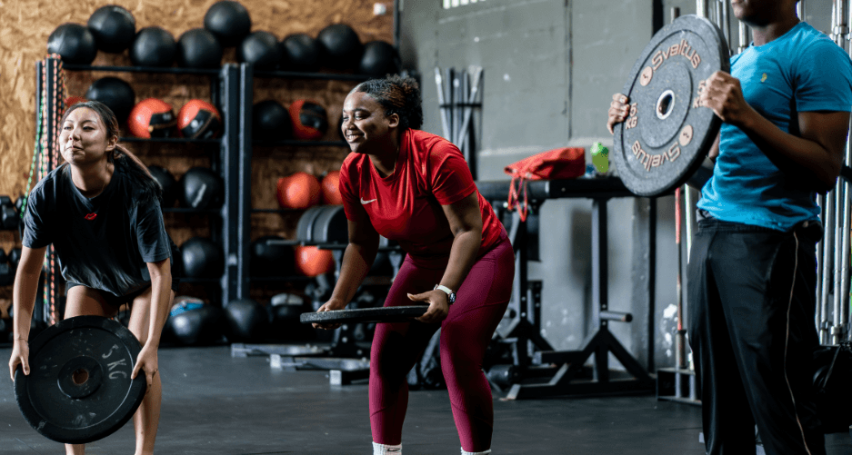 Entraînement collectif chez Yana Athletic